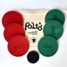 jeu de palet d'interieur en cuir rouge et vert| PALTO